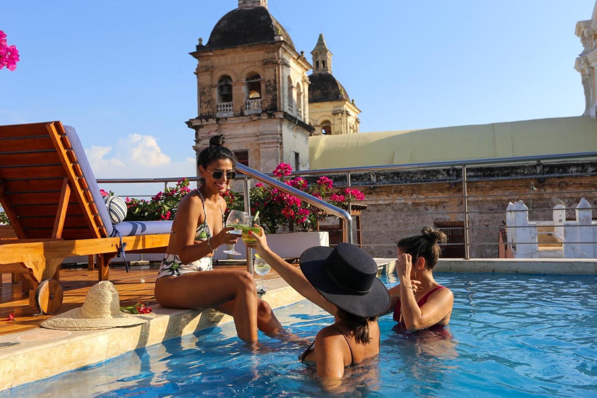 Casa Claver Loft Boutique Hotel Картахена Экстерьер фото
